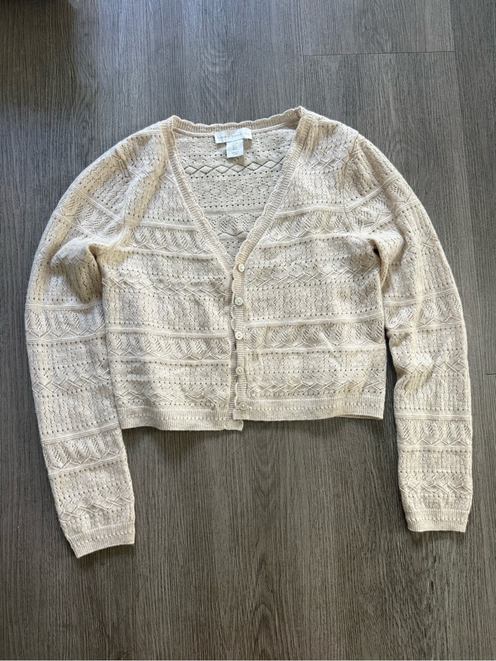 House of Harlow Knit Button-Up Cardigan